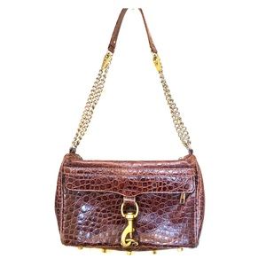 Rebecca Minkoff Brown Patent Leather Purse